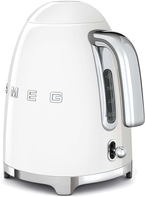 Фото - Електричний чайник Smeg KLF03WHEU (білий)
