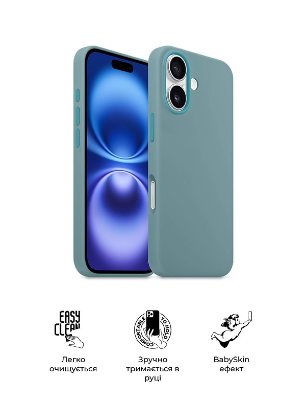 Фото - Чохол для смартфону Armorstandart ICON2 MagSafe for Apple iPhone 16 Plus Blue Fog (ARM80189)