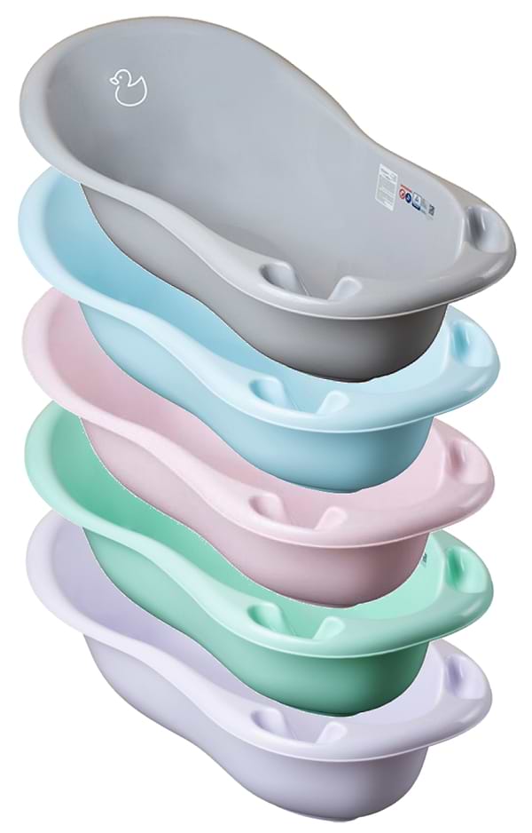 Фото - Дитяча ванночка Tega Baby Каченя 102 см Блакитна (DK-005-129)