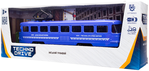 Фото - Наземная спецтехника TechnoDrive ГОРОДСКОЙ ТРАМВАЙ КИЕВ (KM250425)