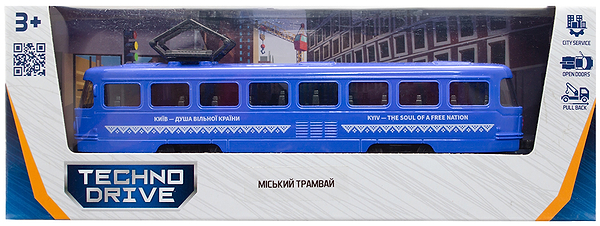 Фото - Наземная спецтехника TechnoDrive ГОРОДСКОЙ ТРАМВАЙ КИЕВ (KM250425)
