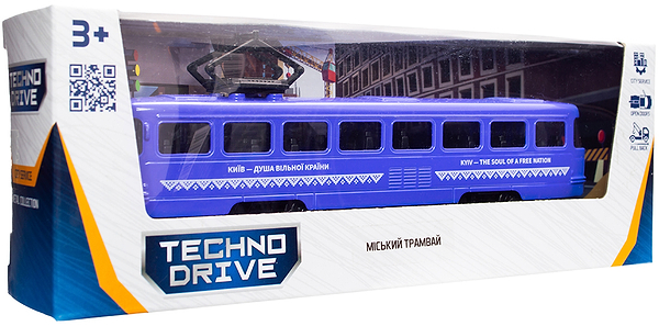 Фото - Наземная спецтехника TechnoDrive ГОРОДСКОЙ ТРАМВАЙ КИЕВ (KM250425)
