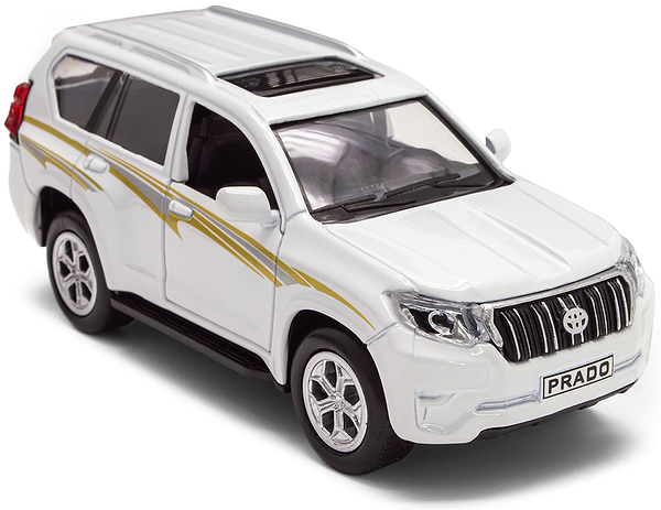 Фото - Автотранспорт TechnoDrive TOYOTA PRADO белый (KM250425W)