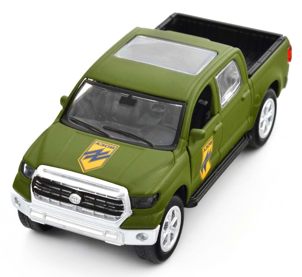 Наземна військова техніка TechnoDrive Шеврони Героїв TOYOTA TUNDRA АЗОВ (KM6008)