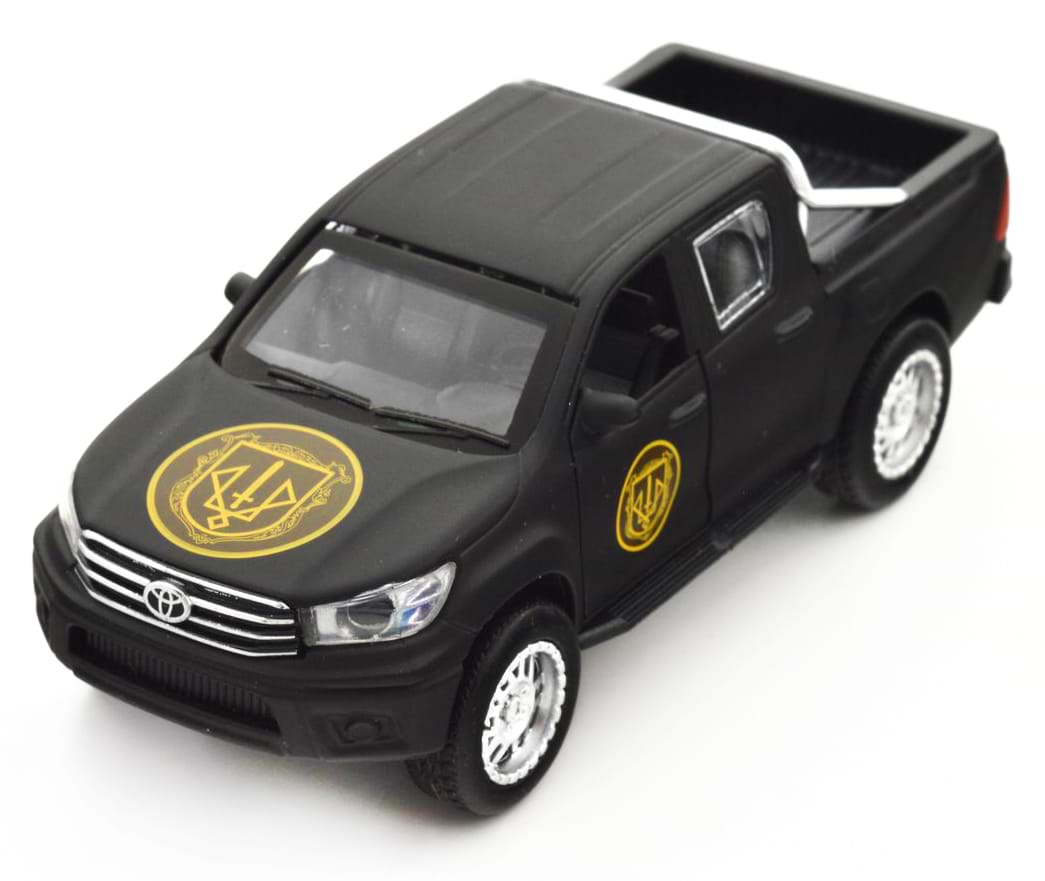 Купити Наземна військова техніка TechnoDrive Шеврони Героїв TOYOTA HILUX СПАРТАН (KM6118) - Фото 1 Наземна військова техніка TechnoDrive Шеврони Героїв TOYOTA HILUX СПАРТАН (KM6118) - Фото 1