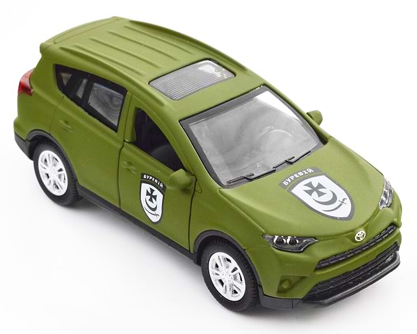 Фото - Наземна військова техніка TechnoDrive Шеврони Героїв TOYOTA RAV4 БУРЯ (KM6198)