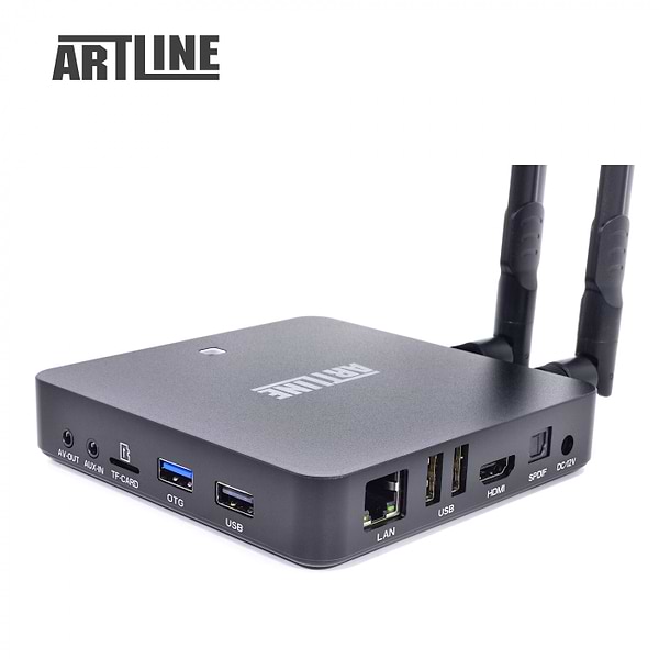 Фото - Стационарный медиаплеер Artline TvBox KM6 Amlogic S922X 4/64GB Android 9