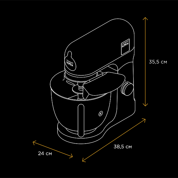 Фото - Кухонна машина Kenwood KMX750WH