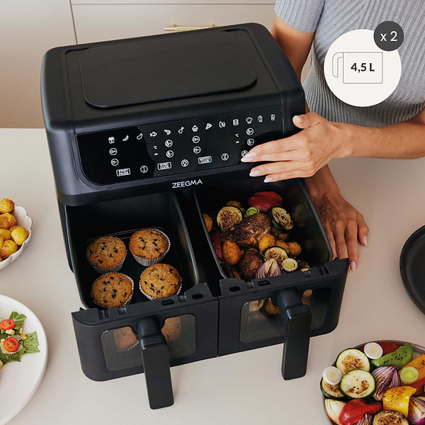 Фото - Мультипечь Zeegma KNAPPER DUAL BLACK