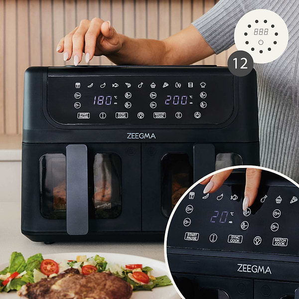 Фото - Мультипечь Zeegma KNAPPER DUAL BLACK