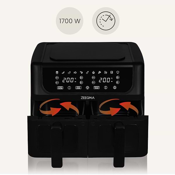 Фото - Мультипечь Zeegma KNAPPER DUAL BLACK