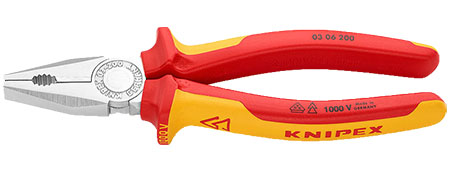 Плоскогубці KNIPEX 03 06 200