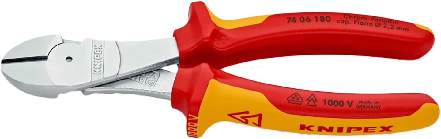 Кусачки KNIPEX 3,8мм,180мм (74 06 180)