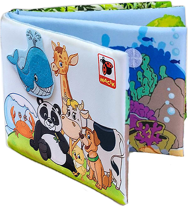 Фото - Книжка-іграшка Macik "Тварини" (МС 070301-03)