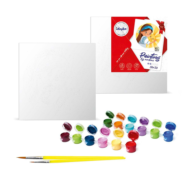 Фото - Картина по номерам Ideyka Мир для двоих ©art_selena_ua 40х40 см (KHO2789)