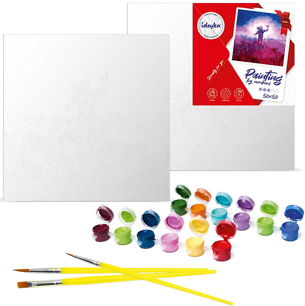 Фото - Картина по номерам Ideyka Его летний бит 50х50 см (KHO8556)