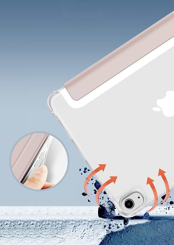 Фото - Чехол для планшета BeCover Soft Edge с креплением Apple Pencil for Apple iPad mini 6 2021 Pink (706808)