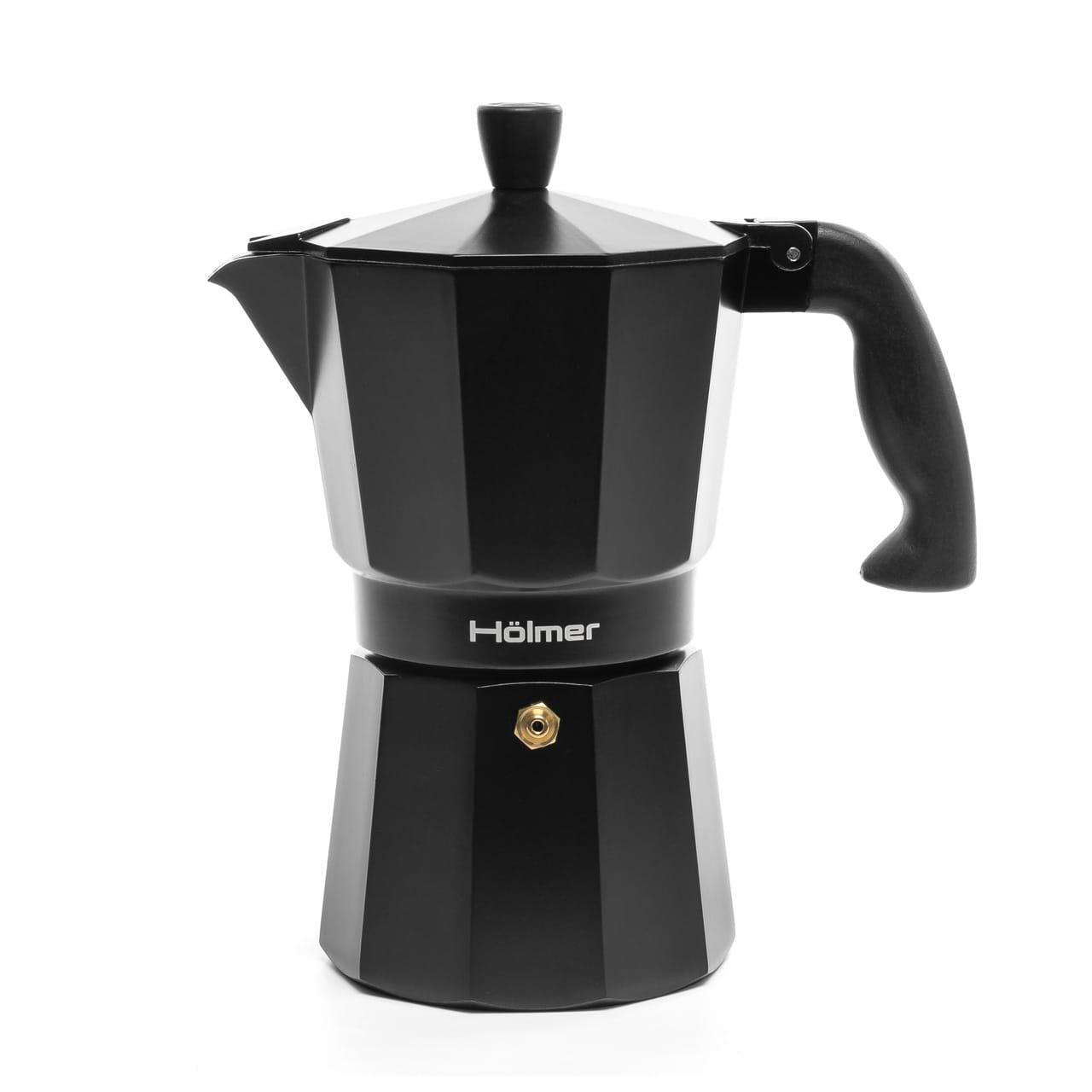 Купить Кофеварка гейзерная Holmer CF-0300-B Black Moon - Фото 1 Кофеварка гейзерная Holmer CF-0300-B Black Moon - Фото 1