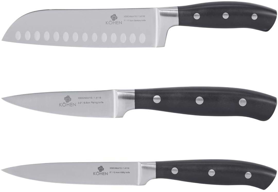 Набір ножів Kohen 3 пр. Cut Master (KN92045)