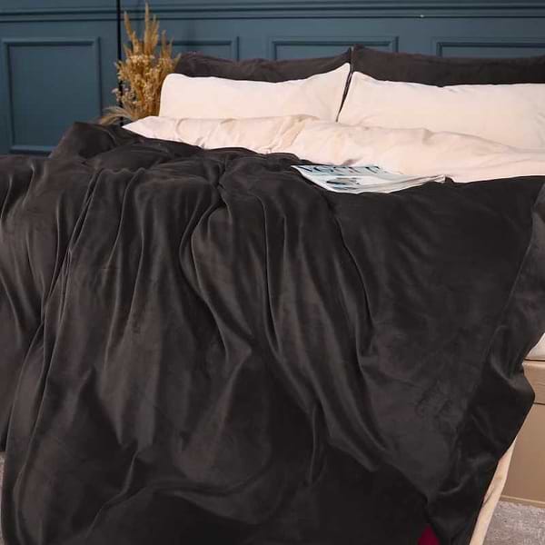 Фото - Комплект постільної білизни дитячий MirSon Велюр Winter Frost 28-0004 + 28-0003 Kohleria Velvet 110х140 (2200004008592)