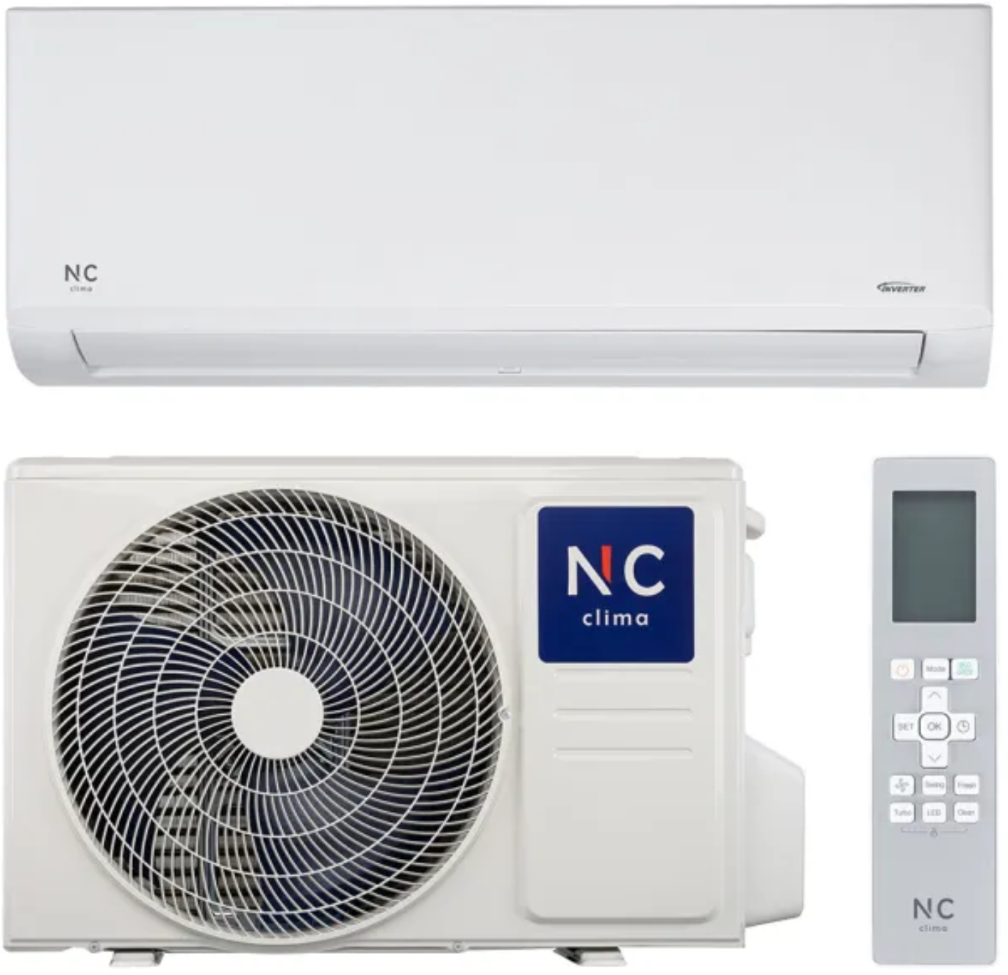 Кондиционер сплит NC clima NCI12EHMIw1eu2/NCO12EHMIw1eu2