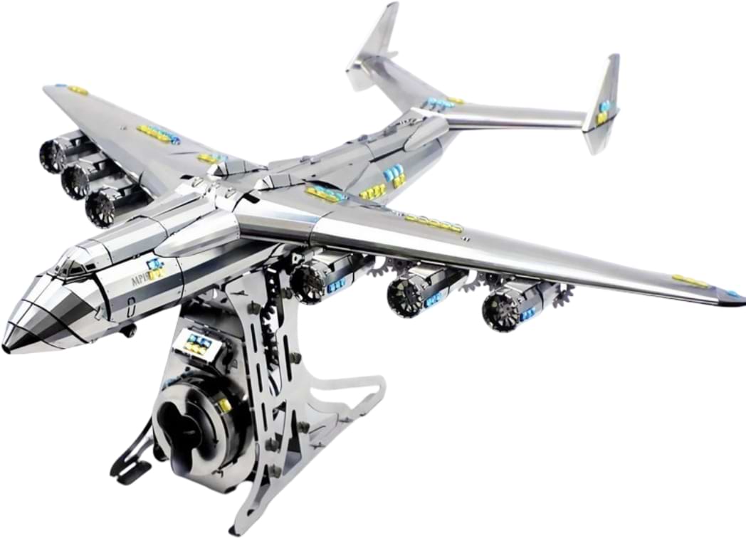 Металевий конструктор Metal Time Українська Мрія АН-225 Лімітоване видання SWAROVSKI (MT001SWRSK/READY)