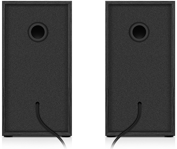 Фото - Комп'ютерна акустика компактна 2.0 REAL-EL S-202 Black (EL121200019)