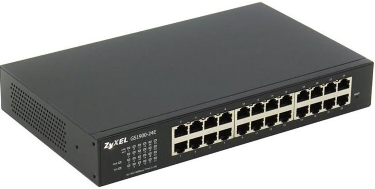 Коммутатор локальной сети (Switch) Zyxel GS1900-24E (GS1900-24E-EU0103F) - Фото 1