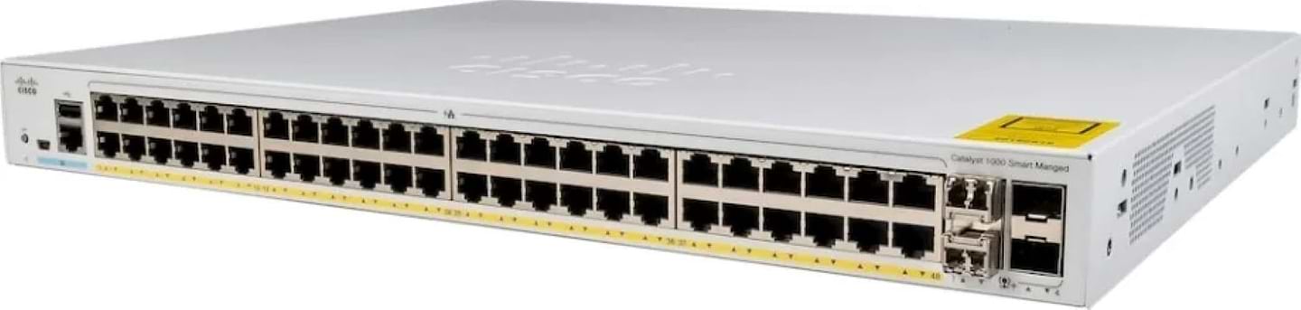 Коммутатор локальної мережі (Switch) Cisco Catalyst 1000 (C1000-48FP-4X-L)