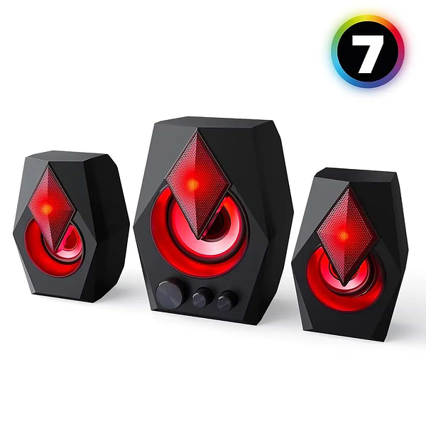 Фото - Уцінка - Комп'ютерна акустика 2.1 T-Wolf S128 Black (TW-S128)