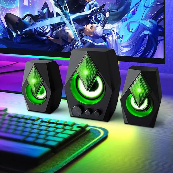 Фото - Уцінка - Комп'ютерна акустика 2.1 T-Wolf S128 Black (TW-S128)