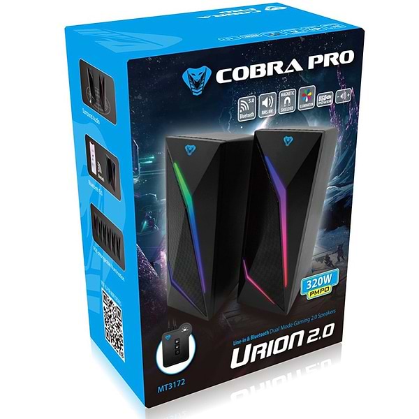 Фото - Компьютерная акустика компактная 2.0 Media-Tech COBRA PRO URION (MT3172)