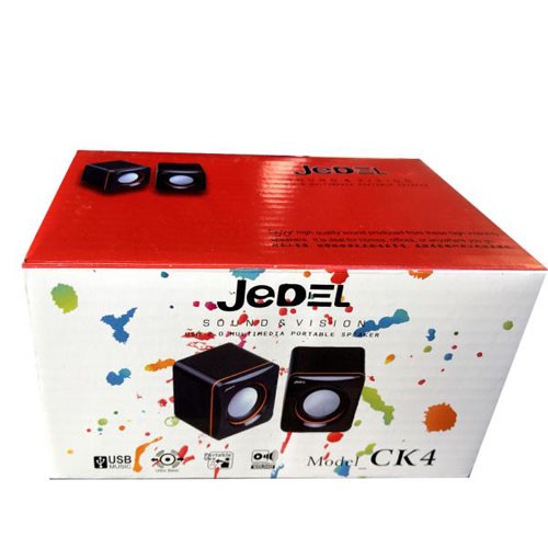 Фото - Компьютерная акустика обычная 2.0 Jedel CК4 Black