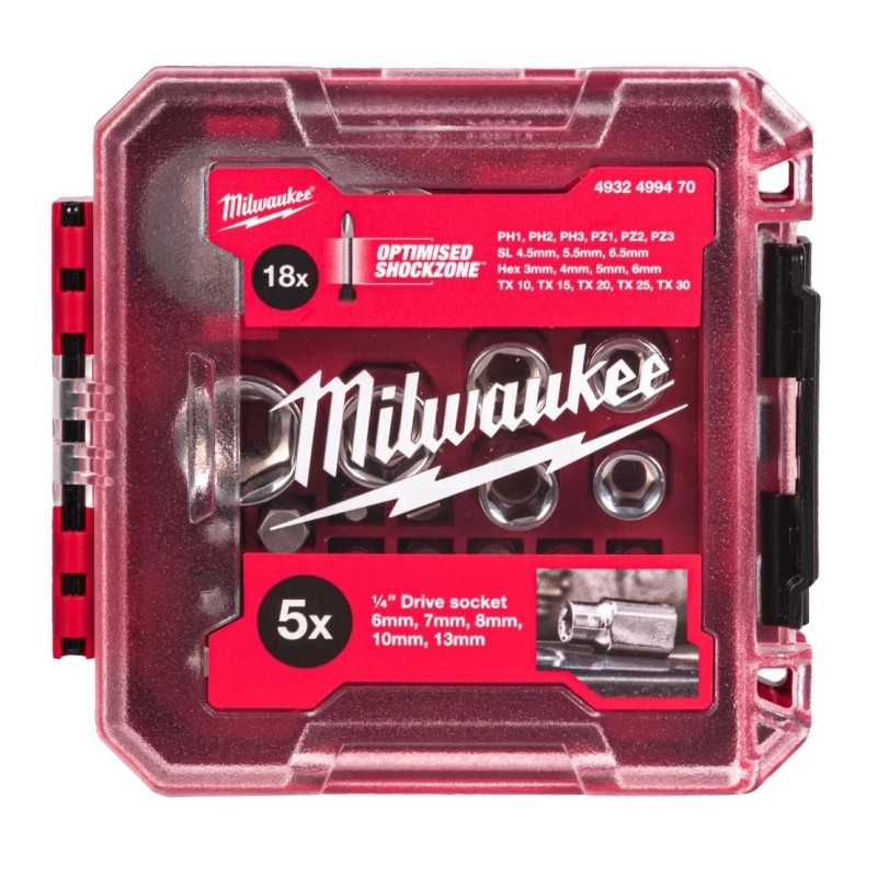 Набор инструментов Milwaukee 1/4" 25 шт. (4932499470)