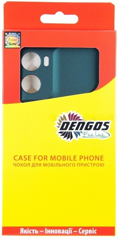 Фото - Чохол для смартфона DENGOS Soft for Motorola Moto G06 Green (DG-KM-180) +скло