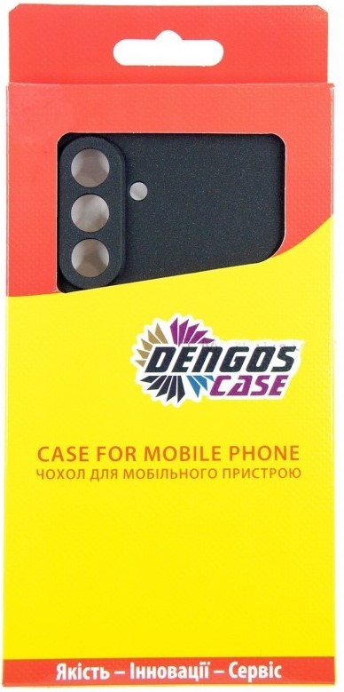 Фото - Чохол для смартфону DENGOS Carbon for Samsung Galaxy A26 SM-A266 Black (DG-KM-137) + захисне скло