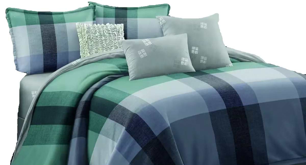Комплект постельного белья Versailles Зелено-серая классика (VS-BM2.5-107)