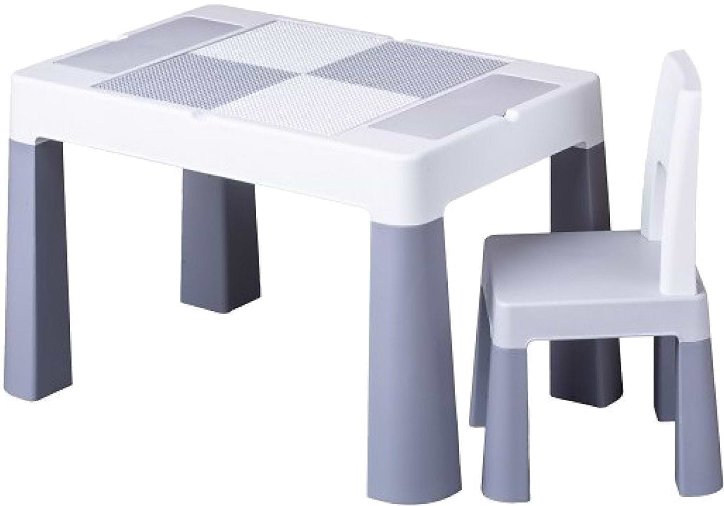 Комплект мебели детский Tega Baby Мультифан 1+1, серый (MF-004-106) - Фото 1