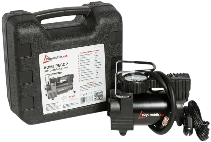 Автокомпресор Poputchik 35л (13-014-IS)