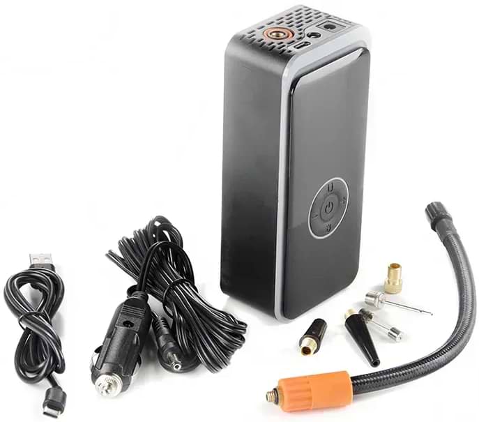 Автокомпресор Atelie 20 л/хв 10  Атм (DC 12 В, 1800 мАг x3) (900419-IS)