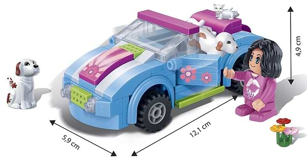 Фото - Пластиковий конструктор Banbao
"Модне місто" (118 Ел.) Автомобіль (6119)