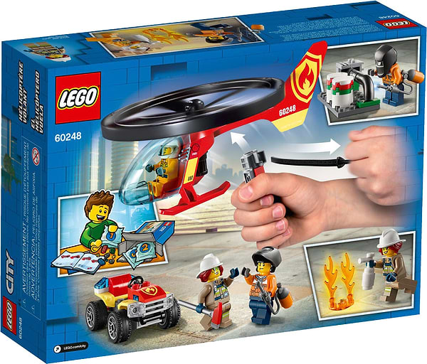 Фото - Конструктор LEGO City Пожежний рятувальний вертоліт (60248)