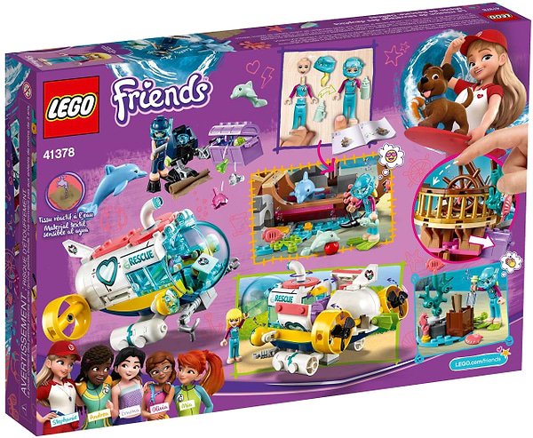 Фото - Конструктор LEGO Friends Спасение дельфинов (41378)