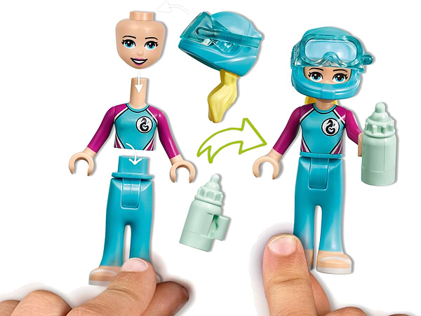 Фото - Конструктор LEGO Friends Спасение дельфинов (41378)
