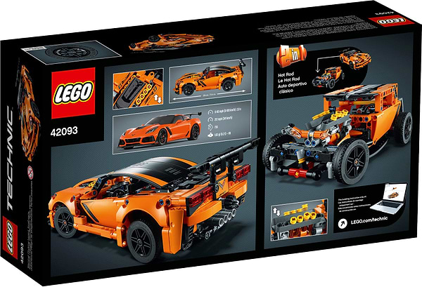 Фото - Конструктор LEGO Technic Chevrolet Corvette ZR1 (42093)
