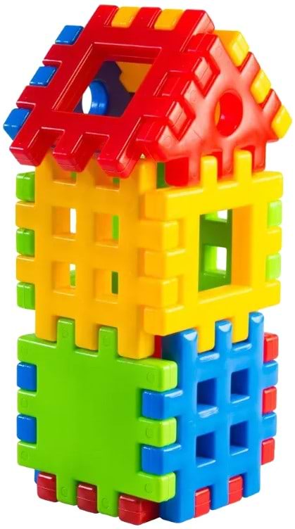 Фото - Пластиковий конструктор для малюків Tigres "Поеднайко" 13 ел. (39196)