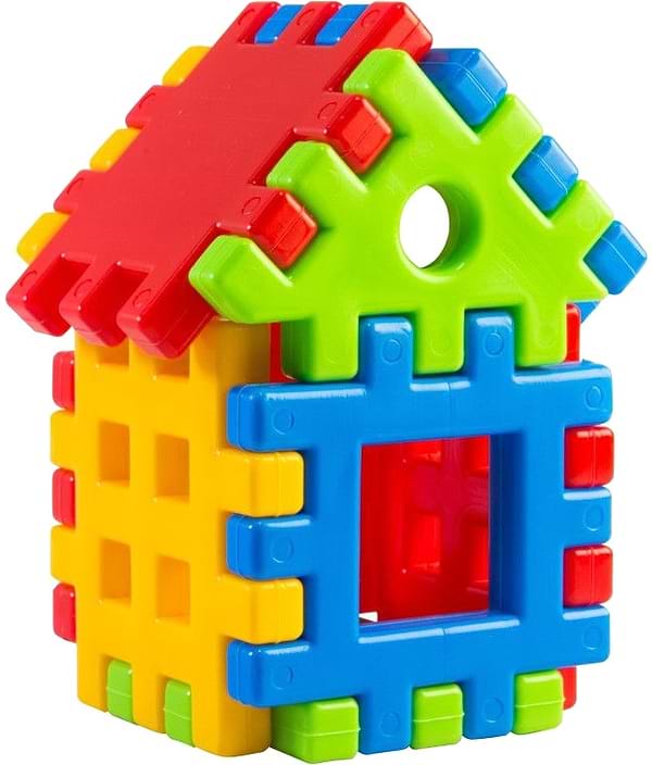 Фото - Пластиковий конструктор для малюків Tigres Поеднайко 9 ел. (39195)