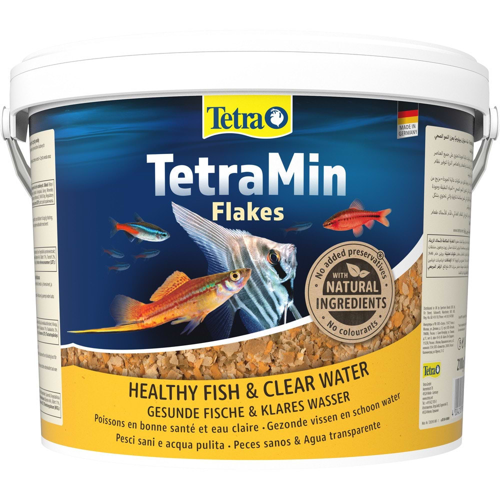 Корм для риб Tetra Min Flakes для тропічних акваріумних в пластівцях 2,1 кг (4004218769939)