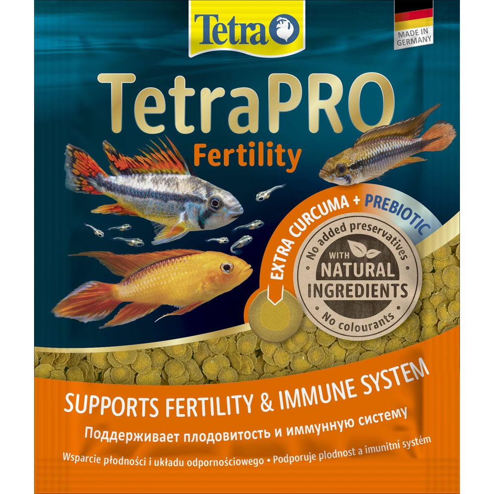Корм для риб Tetra PRO Fertility для імунітету та репродуктивної функції 12 г (4004218329591)