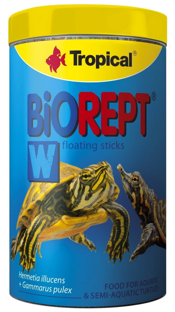 Корм для рептилій Tropical Biorept W для водоплавних черепах гранули 30 г (5900469113639)